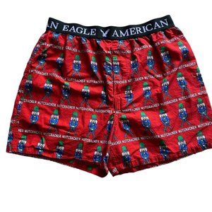 American Eagle Outfitters Nutcracker Christmas Theme Men Sz Medium 32/34 Boxers